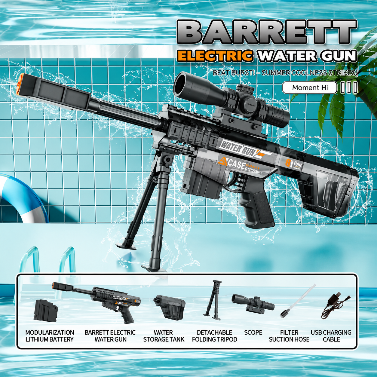 AquaRush™ - Barret Sniper